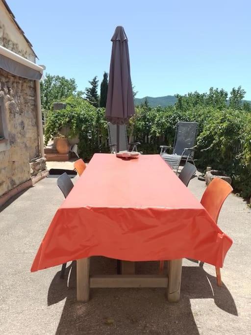 Maison De Charme Avec Vue Sur La Vallee De La Ceze Apartment Saint-Gervais  ภายนอก รูปภาพ